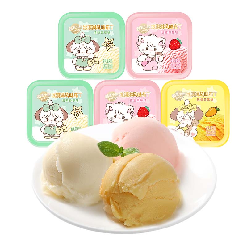 mikko联名110g冰淇淋风味布丁