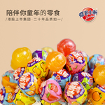 蜡笔小新真果棒棒糖500g【一斤】混合味水果味糖果儿童小零食休闲