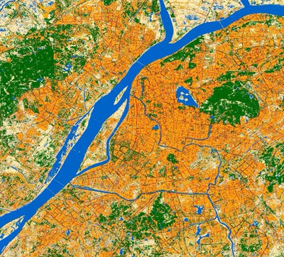 全国2023年1米土地利用数据WGS84坐标系统