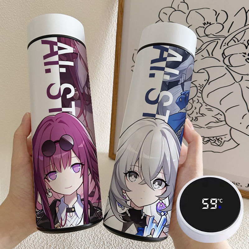 适用崩坏星穹铁道智能保温杯大容量不锈钢便携高颜值测温度显示水使用感如何?
