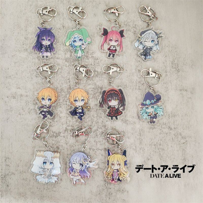 适用约会大作战挂件书包琴里七罪星宫六喰狂三cos高颜值约战钥匙,模玩/动漫/周边/娃圈三坑/桌游,动漫挂件/文具,淘宝优惠券,粉丝福利购,淘宝优惠卷