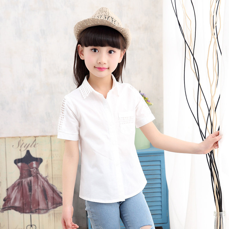 Chemise fille à manche longue - Ref 2085034 Image 4