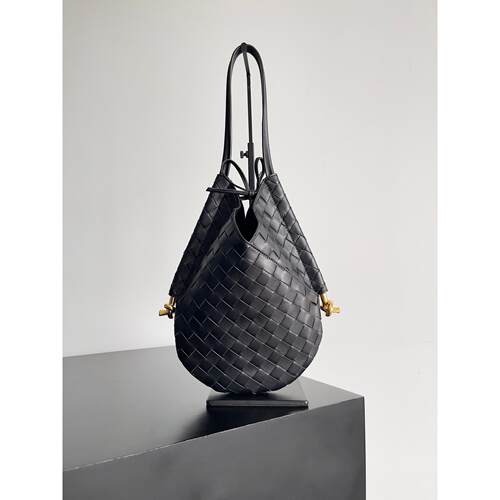 意大利新款solstice shoulder羊皮编织女包单肩背包女包小号30cm