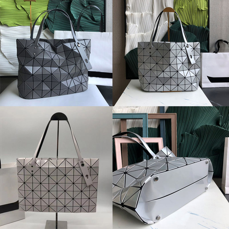 日本原厂摇滚包拼接几何菱格包腋下包7*10格托特包单肩包手提女包