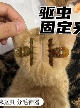 猫狗外驱滴药不沾手分毛发夹