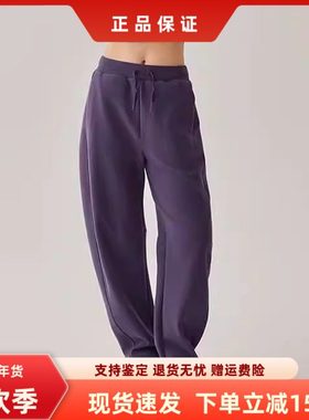 Skechers斯凯奇女子宽松舒适时尚百搭显瘦纯色舒弹香蕉裤L225W111