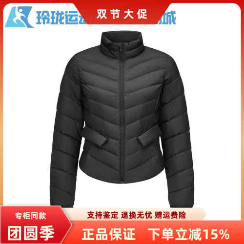 斯凯奇保暖立领女士梭织羽绒服