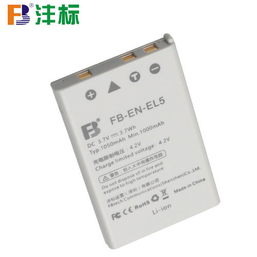 沣标EN-EL5电池P100适用尼康 P500 P510 P520 P5000 P5100 P600