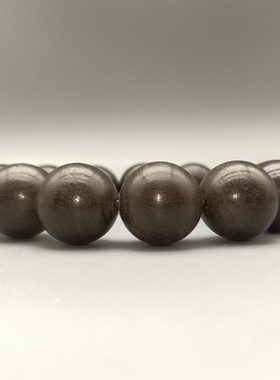 13颗1.8男女同款阴沉木佛珠手串