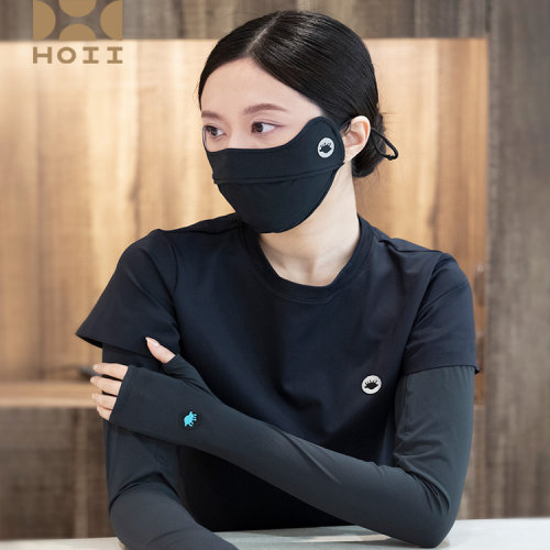 后益hoii套袖新款户外2025年新款袖套手臂护袖防晒遮阳时尚针织