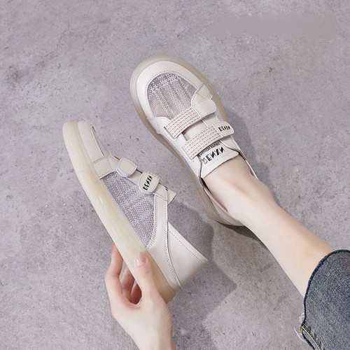 网面透气小白鞋女2025新款夏季