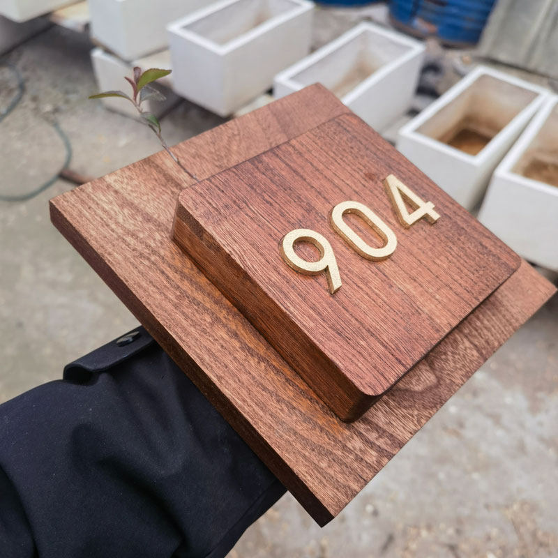 实木插花门牌挂牌家用门口挂牌