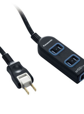 日规标准日本Panasonic小型电源插座排插接线板出差旅行便携２芯