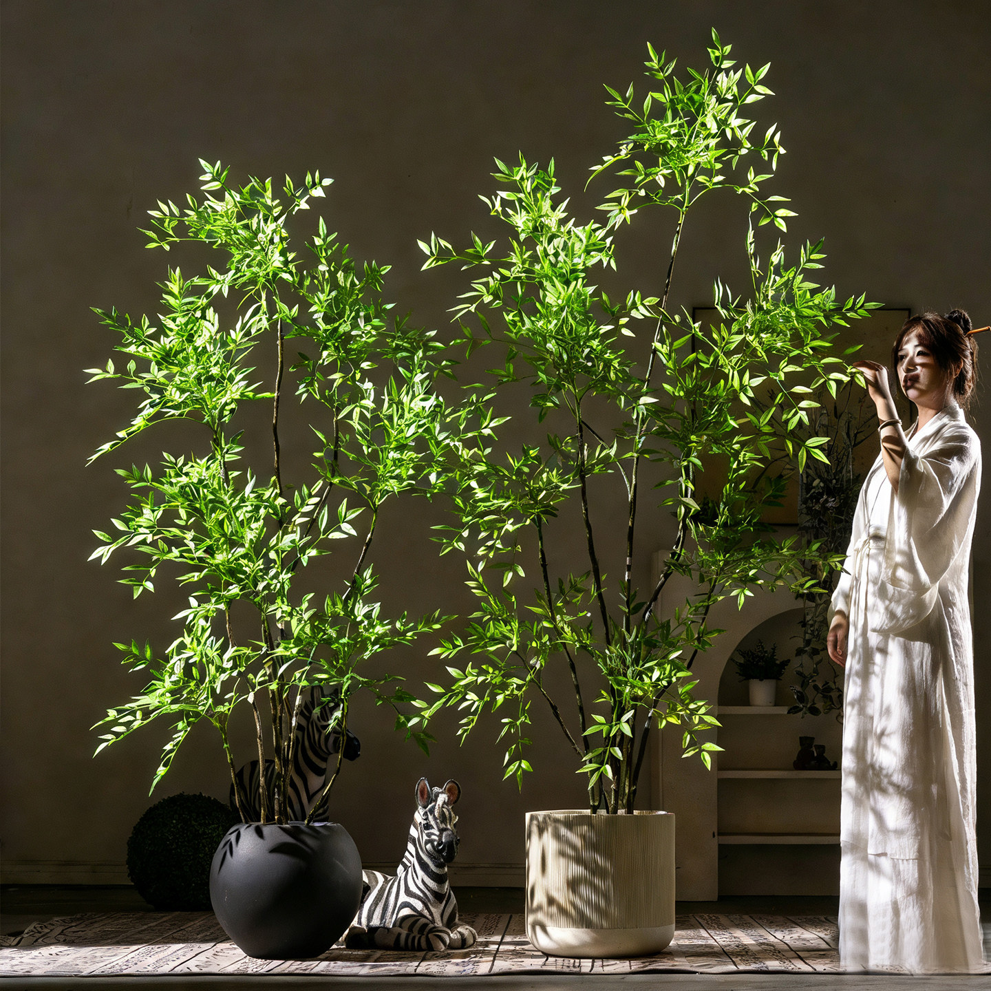 网红南天竹盆栽客厅真树室内绿植大型植物办公室火焰老桩落地造景,鲜花速递/花卉仿真/绿植园艺,大型绿植/成品组合盆栽,淘宝优惠券,粉丝福利购,淘宝优惠卷