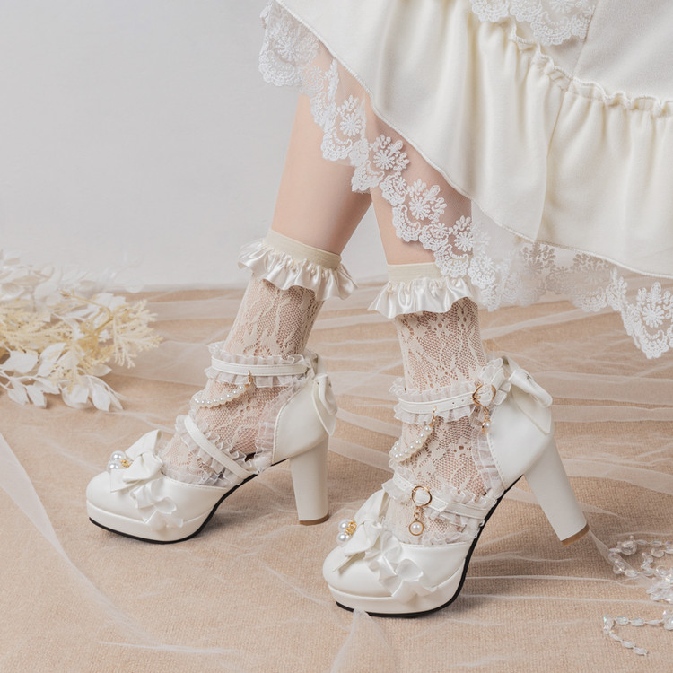 28-48大小码lolita少女学生高跟