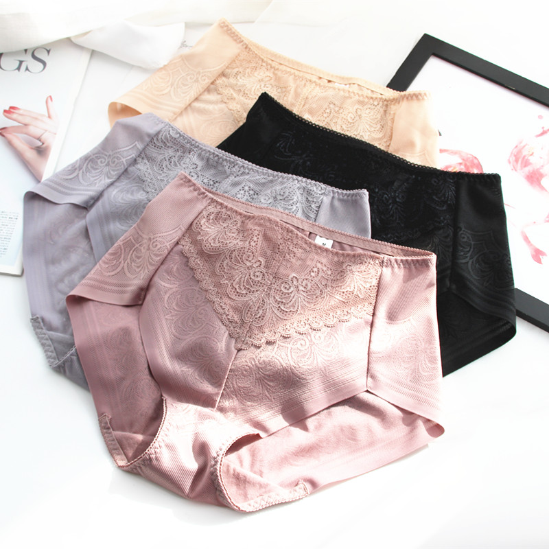 出口日本高端高腰弹力女士内裤