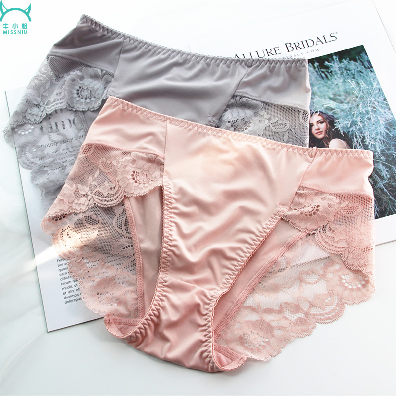 日本原单丝滑出口内裤中高腰无痕