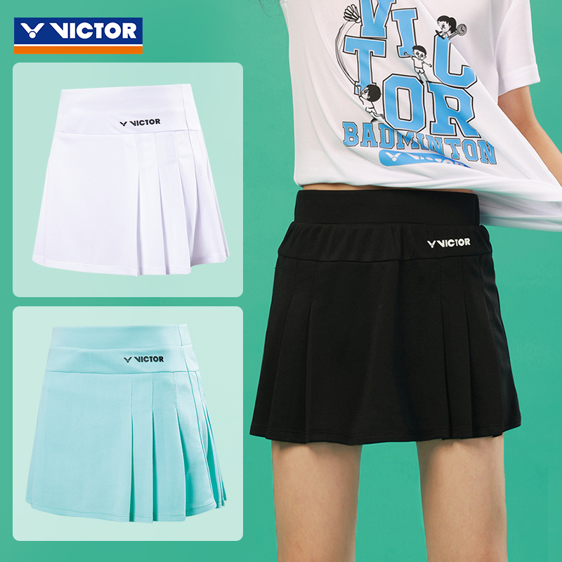 victor青少系列针织儿童运动短裙