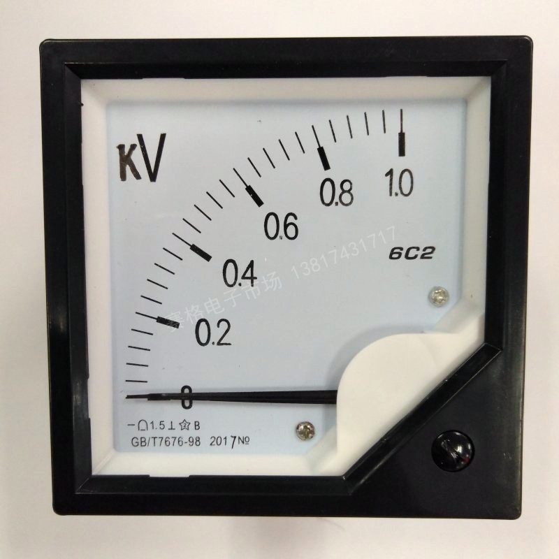 6C2直流电压表300V500V800V1KV