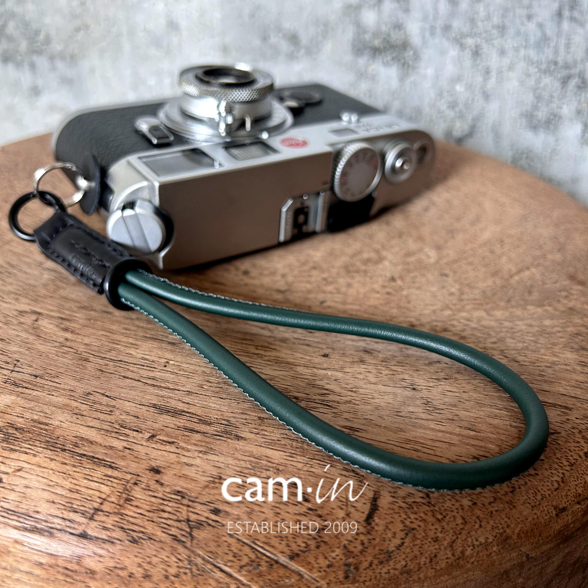 cam-in复古真皮手腕带 swjft真皮微单相机快拆手绳多种接口通用款
