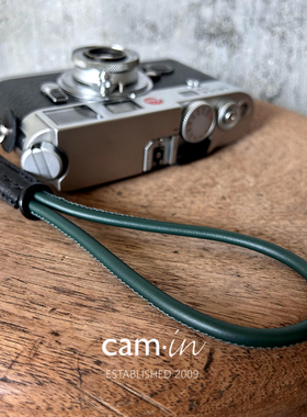 cam-in复古真皮手腕带 swjft真皮微单相机快拆手绳多种接口通用款