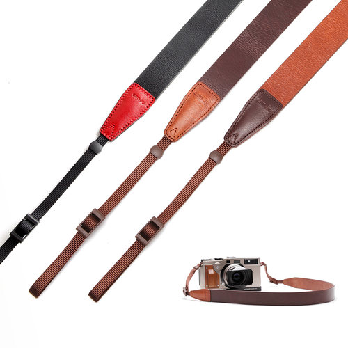 cam-in意大利原厂植鞣相机背带