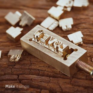 LOGO定制皮具 背带 印字铜模 刻板费 复古 手工 牛皮