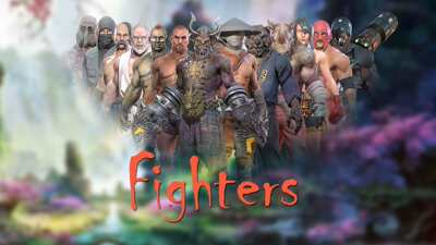 UE4 虚幻4资源 战士包 Fighters Pack 4.18-4.25