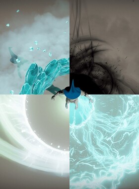 UE4 虚幻4 Luos's Four More Elements 4.11-4.16四种魔法特效