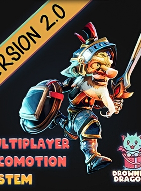 UE5.3插件 MoveIt! Multiplayer Locomotion System (V2.0)