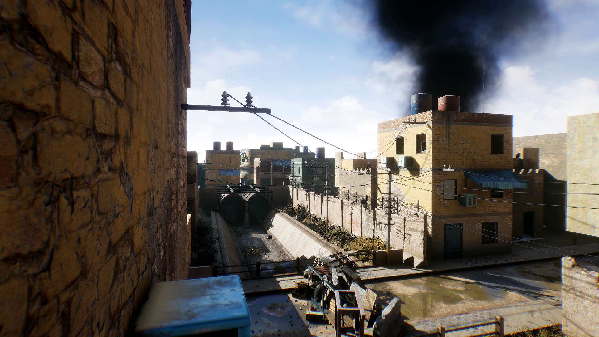 UE4 虚幻4资源 中东战地沙漠桥 middle east 4.21-4.25