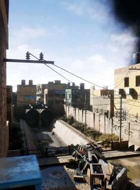 UE4 虚幻4资源 中东战地沙漠桥 middle east 4.21-4.25