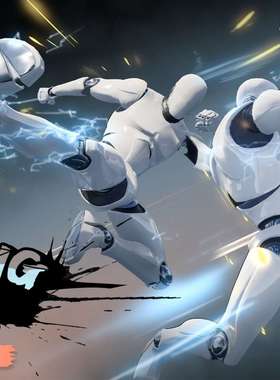 UE4 虚幻4资源 搏击动作 Martial arts fight game 4.9-4.25