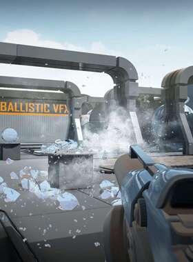 UE4 虚幻4资源 弹道特效 Ballistics FX 4.11-4.25