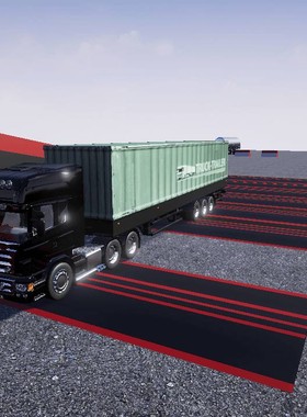 UE4 虚幻4 Truck Trailer Attach Detach System卡车拖车系统蓝图