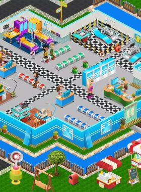 U3D 医院场景 2D资源 Toon Hospital-2D Isometric 1.1