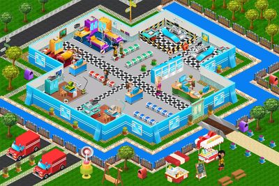 U3D 医院场景 2D资源 Toon Hospital-2D Isometric 1.1