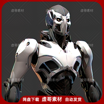 UE4模型 Sci Fi Robot Character Pack 科幻机器人模型