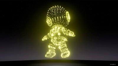 UE4 虚幻4 Point Clouds Morphing 4.17 点云变形视觉效果蓝图