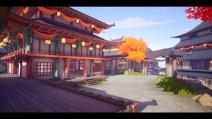 虚幻4场景 微元素 日式场景 Stylized Japanese Temple 4.20-4.25