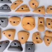 攀岩手抓点 攀岩点 攀树抓手 攀岩岩点 攀爬把手支点 岩壁用点