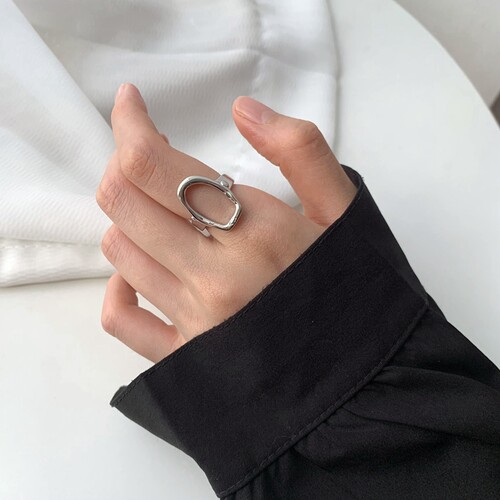 女钛钢小众复古时尚百搭不掉色