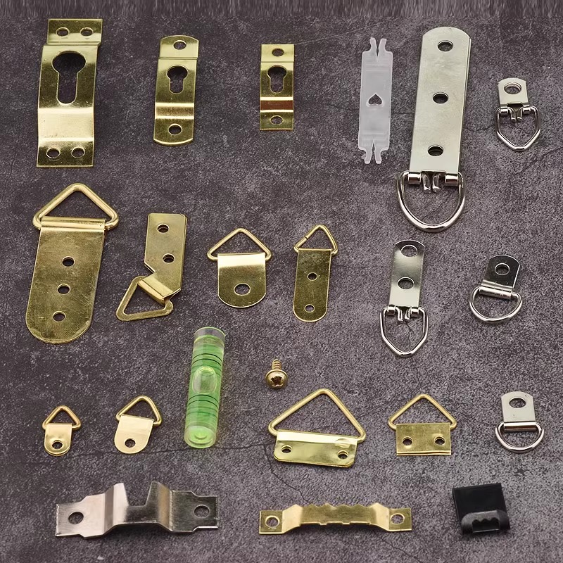 照片墙相框暗挂装饰画五金配件婚纱照挂钩镜框无痕钉置物架钉子