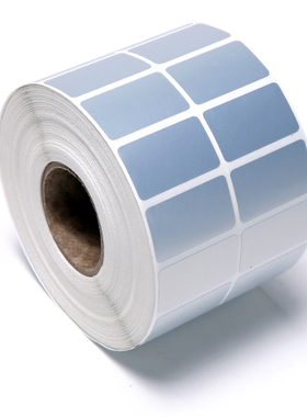 35*10 15 20 25亚银龙PET防油水标签纸哑消银不干胶标贴纸不可撕