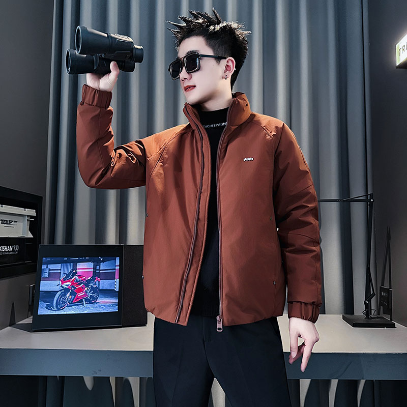 MF104-P138控178冬季社会小伙加厚保暖立领棉衣棉服外套红色2,男装棉衣,电商A220
