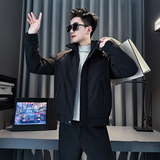MF96-P138控188冬季社会小伙加厚保暖立领棉衣棉服外套咖色1，男装棉衣，电商A220