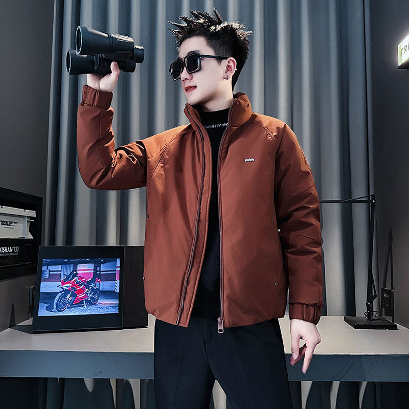 MF104-P138控178冬季社会小伙加厚保暖立领棉衣棉服外套黑色1,男装棉衣,电商A220