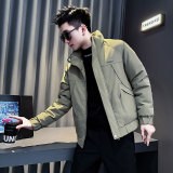 MF84-P138控178冬季社会小伙加厚保暖立领棉衣棉服外套卡色1，男装棉衣，电商A220