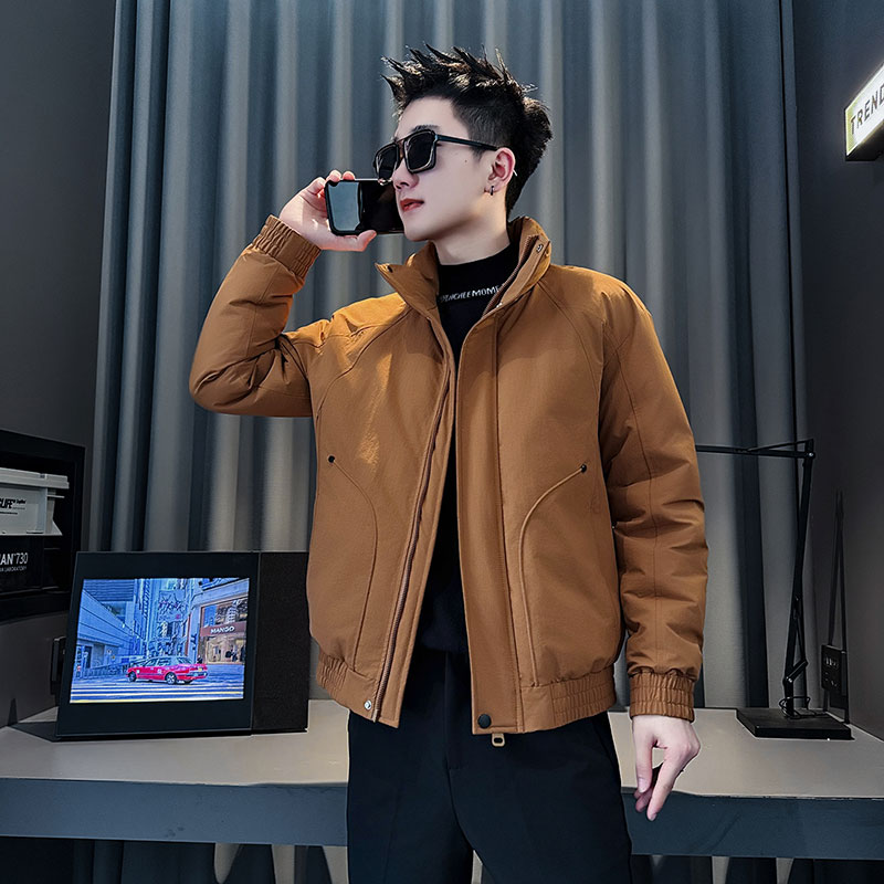 MF94-P138控188冬季社会小伙加厚保暖立领棉衣棉服外套黑色2,男装棉衣,电商A220