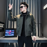 MF99-P138控178冬季社会小伙加厚保暖立领棉衣棉服外套黄色1，男装棉衣，电商A220